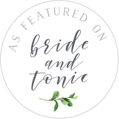 Featured by Bride and Tonic